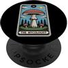 Mushroom Tarot Designs For Men & Women The Mycologist Tarocco Carta Micologia Forager Fungo PopSockets PopGrip Adesivo