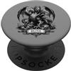 Demonique Tees and Ars Goetia Demon Gift Triple Dominion L'ascesa di Bune PopSockets PopGrip Adesivo