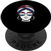 Dutch Flag Vacation Travel Pride Occhiali da sole da donna con bandiera olandese PopSockets PopGrip Adesivo
