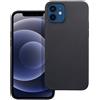 MATT CUSTODIA TPU SILICONE COVER CASE PER APPLE IPHONE 12 - 12 PRO BLACK