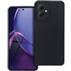 MATT CUSTODIA TPU SILICONE COVER CASE PER MOTOROLA MOTO G55 BLACK