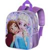 Disney Frozen 2 Beauty-Zainetto 3D Elite, Lilla, 25 x 30 cm, Capacità 7 L