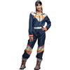 Boland - Tuta da sci per donna, costume in maschera per feste a tema, Halloween o carnevale, travestimento anni '80