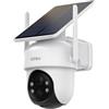 aosu 2K 360° Panorama Telecamere Aggiuntive: Richiede aosuBase 1.0 | Incapace di Lavorare da Solo, Tracciamento Automatico, Visione Notturna a Colori, Allarme Luce e Suono, Audio a 2 Vie