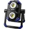 XCell Worklight Twin ricaricabile (L x P x A) 135 x 185 x 75 mm, peso 320 g, plastica, 1100 lumen, tempo di ricarica 4-5 ore, portata 50 m, con 1 cavo USB-C
