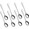 MOLIMOLI Cucchiaio da caffè 8 Pezzi Mini, Cucchiaino Piccolo 7,5cm in Acciaio Inox, Cucchiaino per Spezie, Sale, Miele - Specchio Finemente Lucidato e Igienico