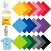 SUNOYA 18 Fogli di Infusible Transfer Ink Sheets Carta di Trasferimento 30.5 x 30.5 cm Patterns Fogli di Inchiostro Infusibile Decorati per DIY Tazza e Vestiti (18 Couleurs)