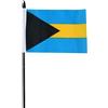 FlagSuperstore - Bandiera delle Bahamas, misura piccola, 15,2 x 10,2 cm