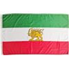 Pandiui23 Bandiera dell'Iran, bandiera colori dell'Iran, bandiera 150 x 90 cm, bandiera dell'Iran