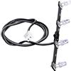 AXspeed Luce anteriore a LED 4 LED Faretto Lampada per Tamiya Trattore Actros 3363 56348 1/14 RC Truck