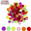 FAREASTSHOP 300 chip bingo, 7 colori in plastica, chip di conteggio per bingo trasparente, chip di conteggio, chip di conteggio colorati, contatore di bingo per carte da gioco, matematica, pratica