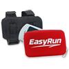 EasyRun Supporto per Moto in Silicone compatibile con Dispositivi Telepass®, UnipolMove®, MooneyGo® - Splash Resistant con Cinghie a Strappo Regolabili - Astuccio Protettivo per Telepedaggio (Rosso)
