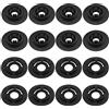 VGOL 16PCS Auto Pavimento Clip 3D08645214PK 3D0864523B41 Tappeto Anti-Slip Fibbia Clip di Plastica Rotondo Fissaggio Grip Morsetti di Montaggio Fermo Nero