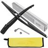 HODEE Braccio e Spazzola Tergilunotto Posteriore Rear Nero Ricambio per Vauxhall Corsa 1994 1995 1996 1997 1998 1999 2000 2001 2002 2003 2004 2005 2006 Lunotto