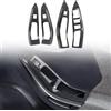 Autophoton per PUMA ST, ST-Line, ST-Line X 2019 2020 2021 2022 2023 Coperture per interruttori interni delle finestre 4 pezzi in plastica ABS color fibra di carbonio