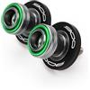 ZEXDDI Bobine per forcellone CNC da 8 mm per moto, slitte per bobine del forcellone compatibili con Z900 SE RS 2023 2024 Z900SE Z900RS 2017-2025, viti per bobine del braccio oscillante Z 900 (Verde)