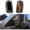 njssjd Luci a LED per specchietti laterali con indicatore di direzione per Ford Transit MK8 dal 2014 in poi, luci lampeggianti per specchietto retrovisore laterale
