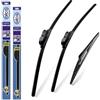 ALCA SUPER FLAT spazzole tergicristallo anteriore + posteriore ALCA CLASSIC 261410 TL [VauxMokk] ASF2614TL10ARC