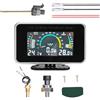 lvifloae 3 su 1 multifunzione auto LCD Digital Display Display Olio Pressione Acqua Temperatura Voltmetro Strumento a scopo universale 9-36 V per auto, camion, o SUV