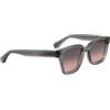 Harigiò ® Occhiali Da Sole Unisex, Montatura In Acetato Grigia Effetto Trasparente, Filtri Sfumati Protezione Raggi UV 100%, Made in Italy, Ottimi Come Idea Regalo Uomo Donna