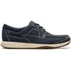 Clarks Sailview Lace Mens Navy Nubuck, 7.5