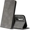ZONNAVI Cover per Xiaomi Redmi Note 10 5G / Redmi Note 10T, Flip Custodia Pelle PU con [Slot Cart], Cover a Libro Portafoglio per Xiaomi Redmi Note 10 5G / Poco M3 PRO/Redmi Note 10T (Grigio)