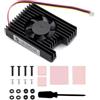 Waveshare CM5 Cooling Fan Dedicated All-in-one 3007 Cooler Lüfter, Compatible with Raspberry Pi Compute Module 5, 5V Power Supply, PWM Speed Adjustment, with Thermal Tapes