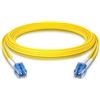 10Gtek [x4 pcs] OS2 LC a LC Cavo Fibra Ottica 0.5-Meter, 9/125 Monomodale Duplex LSZH Fiber Optic Patch Cord per SFP, 10G SFP+, Media Converter