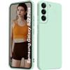 ISOI - Cover per Samsung Galaxy S22 Plus 5G/Galaxy S22+ 5G, Custodia Morbida in Silicone Liquido, Protezione Completa Antiurto Ultra Sottile per il Corpo - Menta Verde