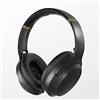Avantree Cuffie wireless RF 2.4G add-on per sistema di ascolto multiplo Duet, Quartet, Aggiungi fino a 100 cuffie, suono superbo con regolazione EQ, basso profondo - Duet-Extra Nero