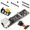 Waveshare ESP32-S3 ETH Development Board, 10/100Mbps RJ45 Ethernet Port, Wi-Fi & BT Support, 240MHz Dual Core Processor, Onboard Type-C Port and TF Card Slot, OV2640 Camera+PoE Module