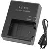 Hemlosk LC-E10 Caricabatterie Rapido, Compatibile con LC-E10C LC-E10 LC-E10E Caricabatterie Compatibile per Canon 1100D 1200D 1300D 1500D 2000D 3000D 400D EOS Rebel T3 T5 T6 Fotocamere