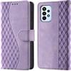 CaseGla Cover per Samsung Galaxy A23 4G/5G PU Pelle Custodia Flip Morado