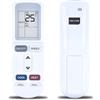 CLVIZCXOM Telecomando di ricambio per aria condizionata compatibile con MUNDOCLIMA BAXI Suelo Techo Casette Multi AUX YKR-L/103E YKR-L/102E YKR-L/101E CL93568 YKR-L103E YKR-L102E YKR-L101E e più