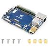 Waveshare Mini Base Board (A) for Raspberry Pi Compute Module 5 Lite/Emmc Series Module,Suitable for Evaluating The Raspberry Pi CM5