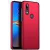 GAPlus Motorola Moto E6 Plus - Custodia rigida ultra sottile per Moto E6 Plus da 6,1 - Cover gommata opaca per Moto E6 Plus (rosso)