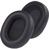Yaowanguan Cuscinetti auricolari di ricambio per Panasonic RP-HTX80B RP-HTX90N Retro Bluetooth Senza fili Cuffie,Nero Pelle proteica Schiuma di memoria Imbottiture/coppe/coperture