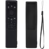 Hugfads Custodia Protettiva in Silicone per Telecomando Samsung BN59-01311B BN59-01358B, Copertura Antiurto e Antigraffio per Telecomandi Smart TV Samsung Serie SolarCell BN59-01357 BN59-01363 (Nero)