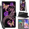 PHINIENLAND Cover per Samsung Galaxy A23 4G/5G PU Pelle Custodia Flip Motivi