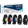 LCL Cartucce di Toner Compatibile Phaser 6020 106R02759 106R02756 106R02757 | 106R02758 (2Nero 1Ciano 1Magenta1Giallo) Sostituzione per Xerox Genuine Phaser 6020 6022 Workcentre 6025 6027
