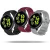 BDIG Cinturino da 20 mm Compatibile con Amazfit Active 3 Premium/Active 2/Active, Cinturino in Silicone Morbido Confortevole per Garmin Forerunner 55/165/245/645/Vivoactive 6/5/3/Venu/Venu 2 Plus