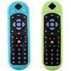 Avtbeisty Confezione da 2 custodie in silicone per telecomando Sky Q Voice SKY135, Sky Q Touch e Non-Touch, custodia protettiva con cordino anti-smarrimento