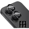 Xunzii Pellicola Fotocamera per Xiaomi Poco x8 Pro - [Nero], Durezza 9H Anti-Graffio Vetro Temperato Camera Protezione Lente, HD Senza Bolle Lente Protettiva Film