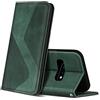 ZONNAVI Cover per Samsung Galaxy S10e, Flip Custodia Pelle PU con [Slot Cart] [Supporto Stand] [Magnetica], Cover a Libro Portafoglio per Samsung Galaxy S10e (Verde)