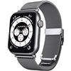 NotoCity Cinturino in Metallo per Apple Watch 8/7/SE/6/5/4/3/2/1/Ultra, Cinturino in Acciaio Inossidabile Compatibile con iWatch Series 38/40/41mm, 42/44/45/49mm