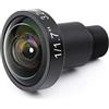 Waveshare Obiettivo M12 ad alta risoluzione, compatibile con fotocamera Raspberry Pi M12,12MP, FOV 160°, lunghezza focale 3,2 mm