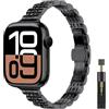 WoPail Cinturino per Apple Watch Series 12,11,41mm 42mm 40mm 38mm, Donna | per iWatch Series 12/11/10 42mm/9/8/7/6/5/4/3/2/1/SE 3/2/1 , Cinturino di Ricambio Metallo Acciaio Inossidabile