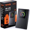Tenda (New) MF6 WiFi Bar with SIM CAT 4 150Mbps, Wi-Fi 6 AX300Mbps, WiFi Router with Portable SIM, Color LCD Screen, Rechargeable Battery, USB-C Port, Charge with Powerbank, Plug & Play