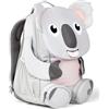 Affenzahn Amico Grande Zaino per l'asilo per bambini da 3 a 5 anni asilo a tempo pieno divertente funzionale volume 8 L Koala - Grigio