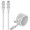 HAVIT Cavo magnetico Havit CB6298 con Usb-C Lightning Bianco [CB6298]